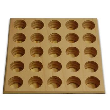 ΞΥΛΙΝΗ ΒΑΣΗ ΓΙΑ 50 ΚΑΛΥΚΕΣ CAL 12