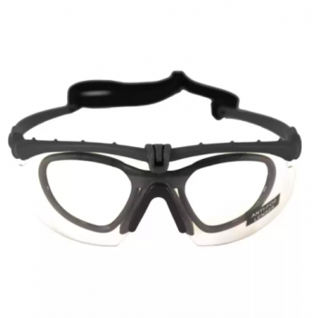 NUPROL BATTLE PRO'S - BLACK FRAME / CLEAR LENSE W/INSERT